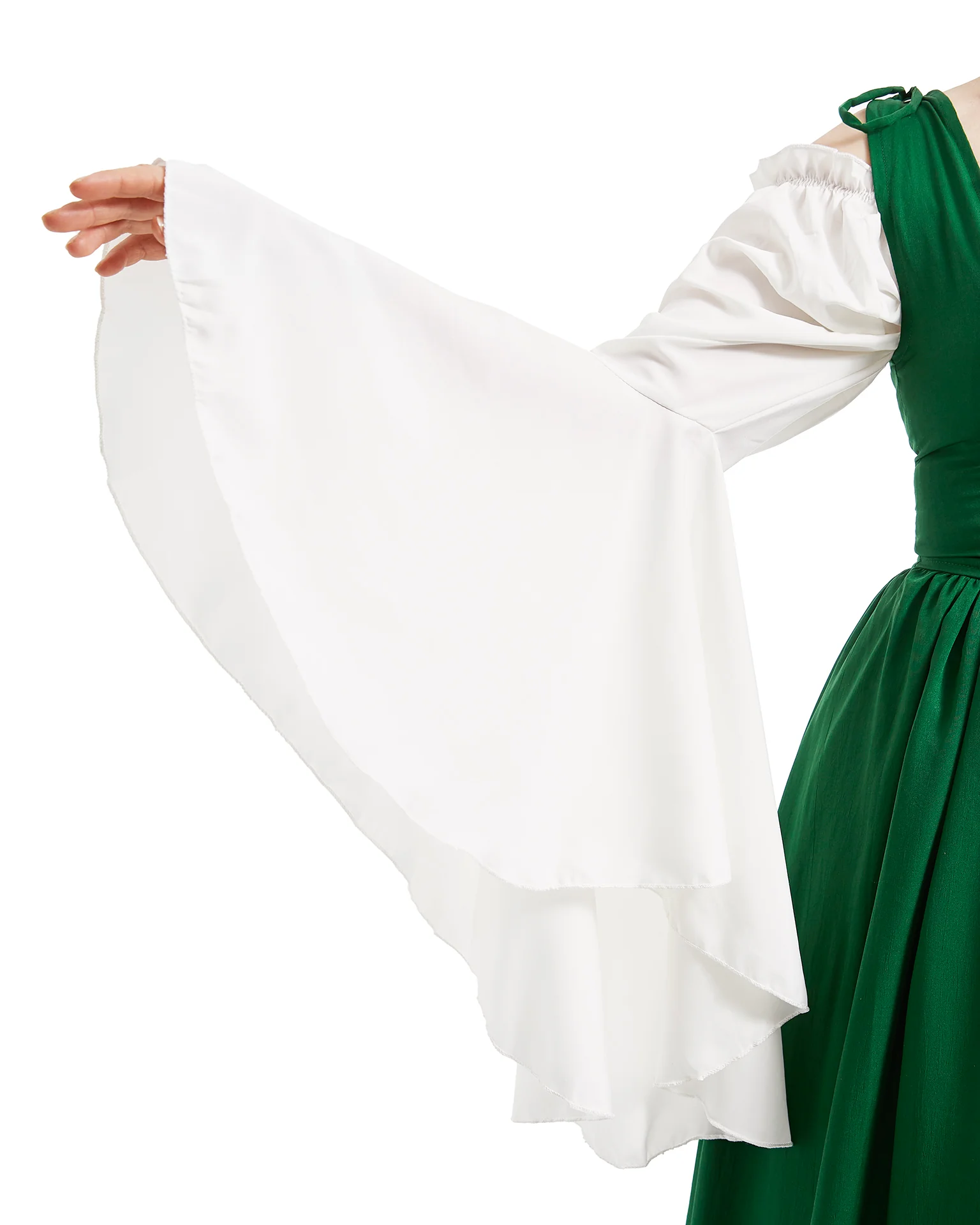 Renaissance Faire 2 piece Full Costume Irish Dress & Long-Sleeved Chemise - Image 6